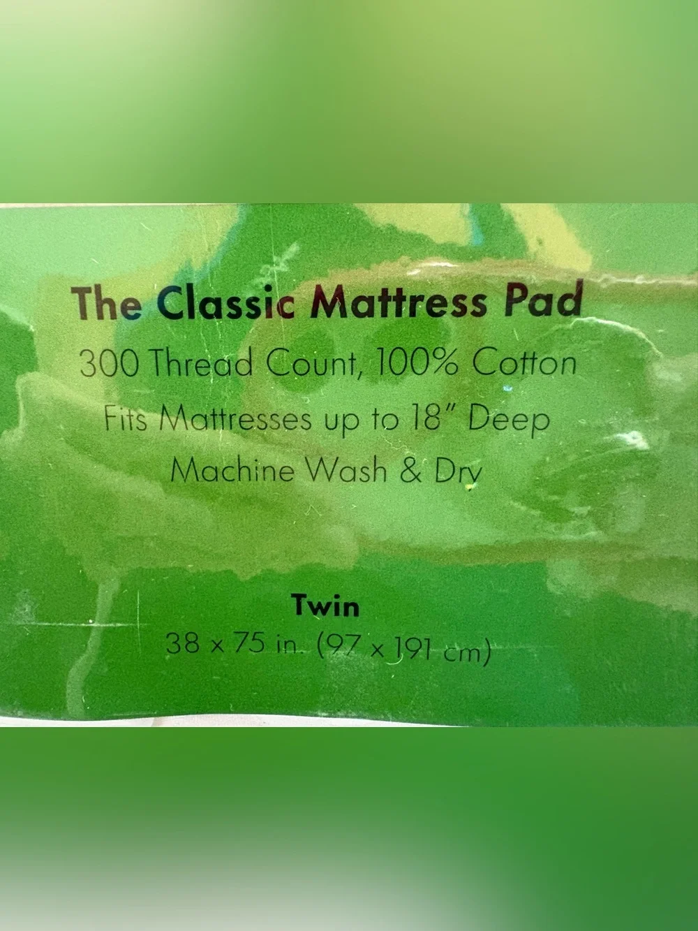 NEW kate spade Twin White Quilted Mattress Pad- cute dot print